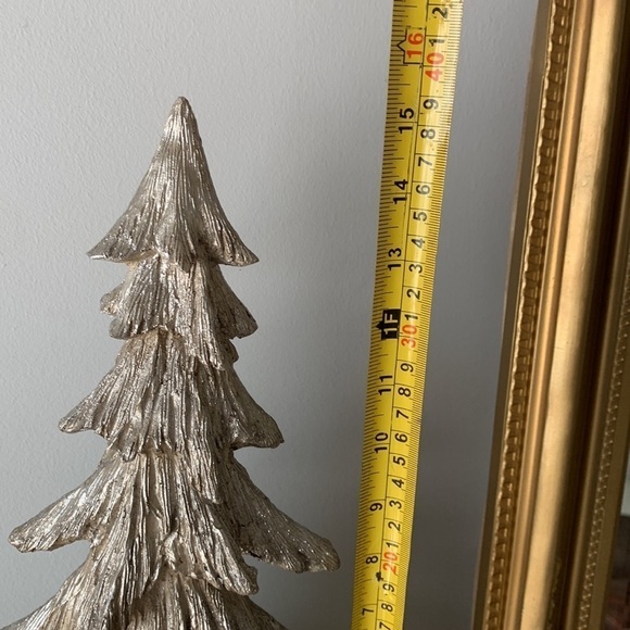 Peppermint Forest Christmas tree sparkly glitter home Decor‎ beige silver - Picture 6 of 9